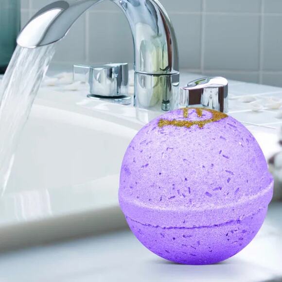 Lavender Bath Bomb with Money Surprise - Prize up to $100 - Picture 5 of 8